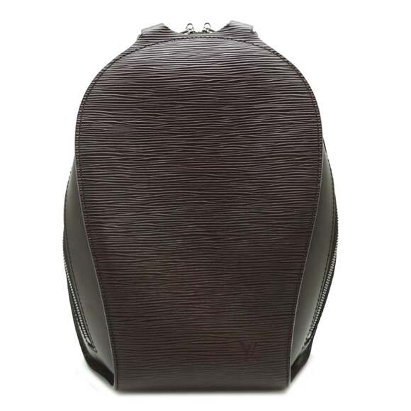 LOUIS VUITTON Authentic Brown Leather Backpack main image 7